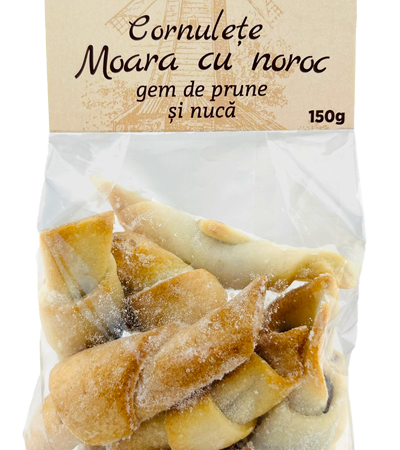 Moara cu Noroc Cornulete gem de prune si nucă