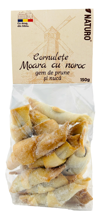 Moara cu Noroc Cornulete gem de prune si nucă