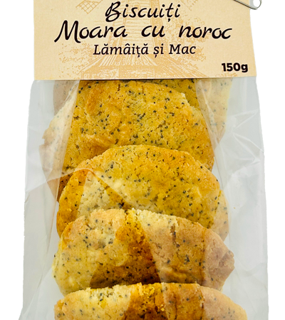 Moara cu Noroc Biscuiti Lămâită si mac